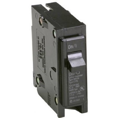 Eaton Circuit Breaker, BR Series 20A, 1 Pole, 120/240V AC BR120